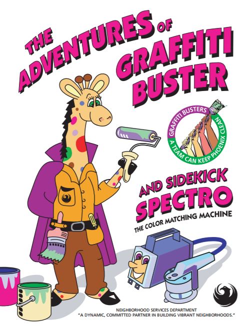 Graffiti Buster Coloring Book