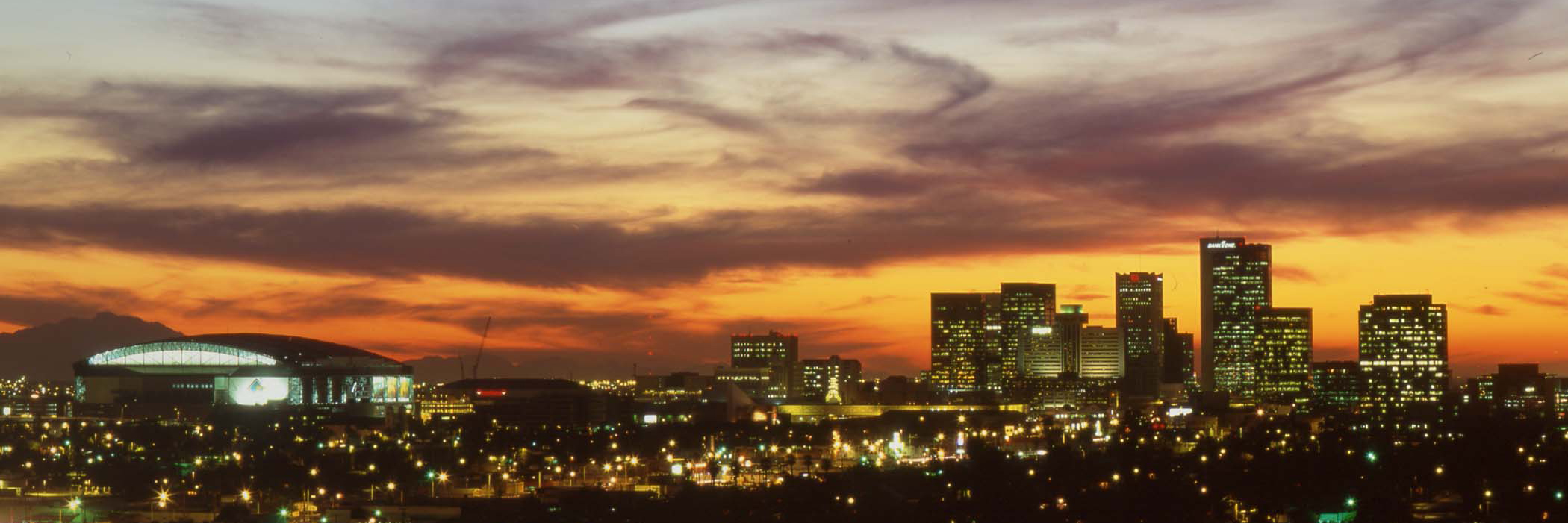 Cropped Phoenix skyline