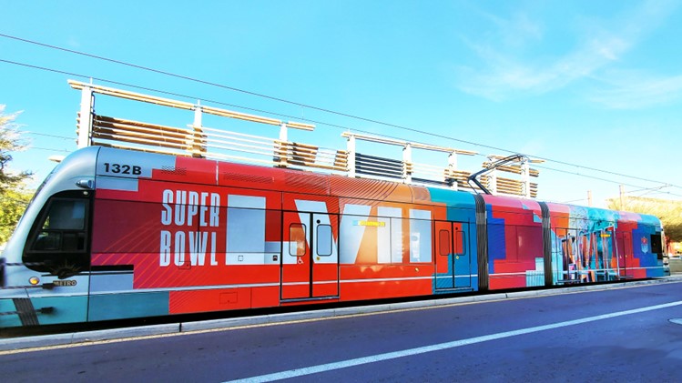 Here's How Super Bowl LVII fans Can Ride Light Rail for Free – Downtown  Phoenix AZ