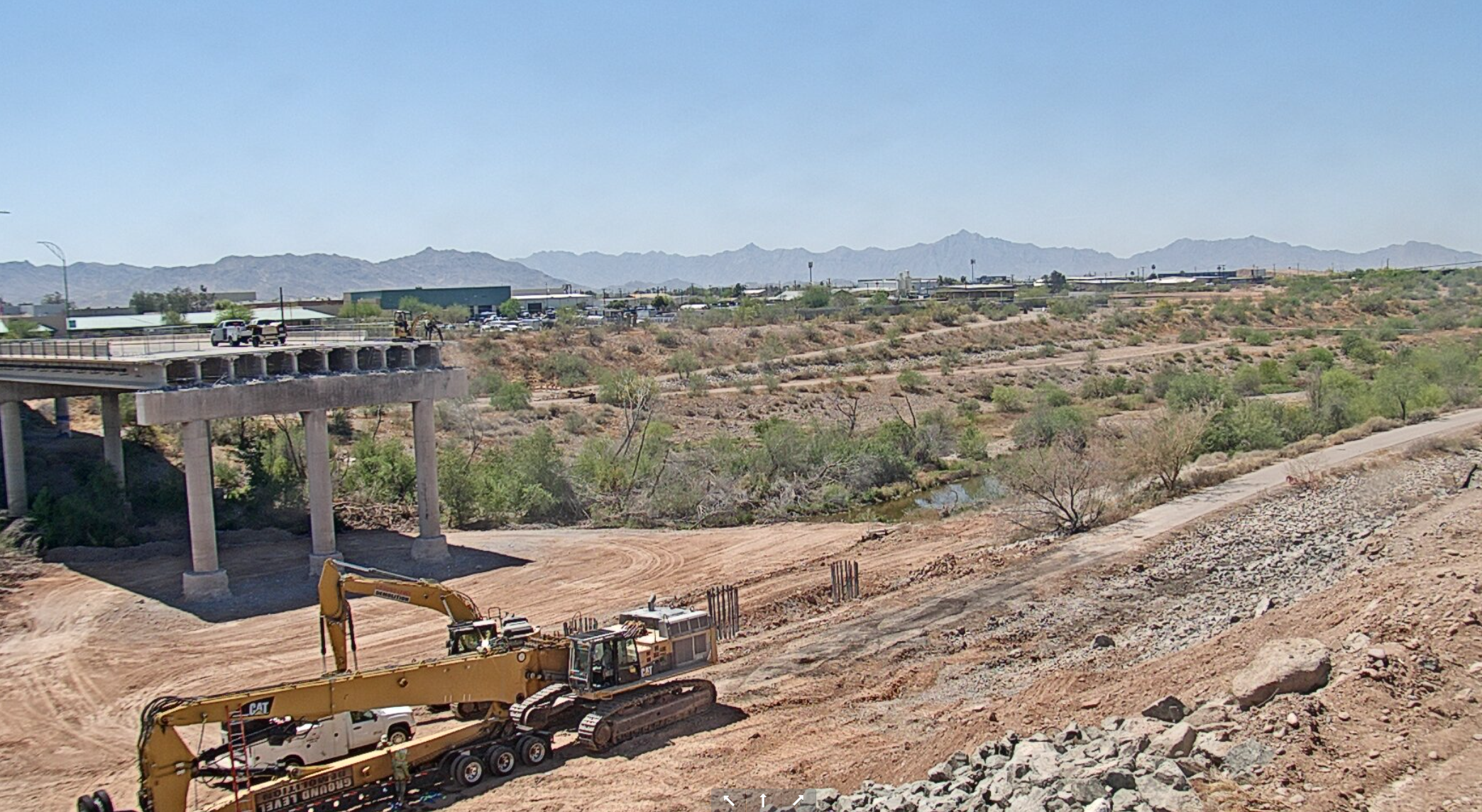 Progress on 7th St Bridge Repair